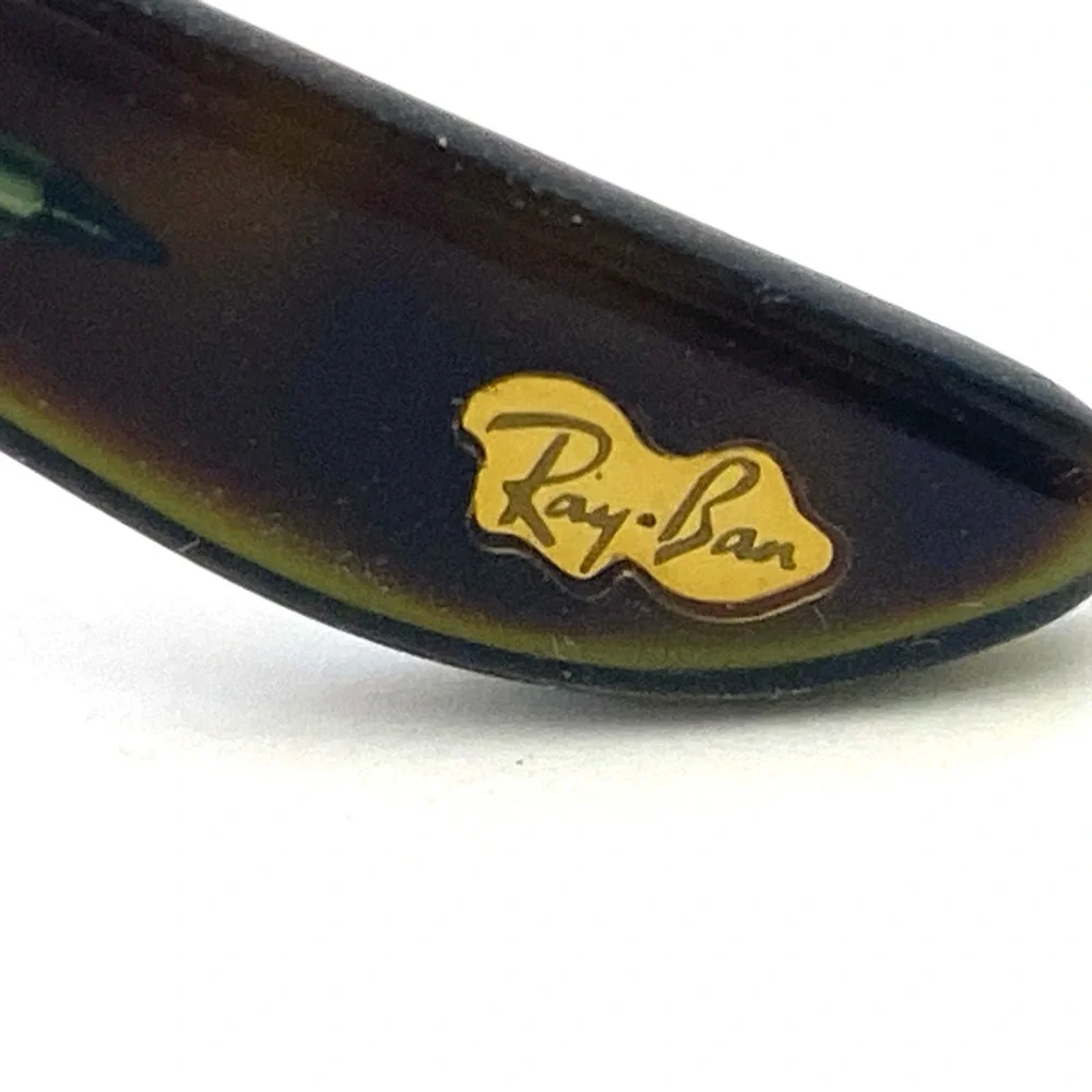 Ray-Ban Women's Havana on Green Rectangular Shaped Eyeglasses RB 5187 2445